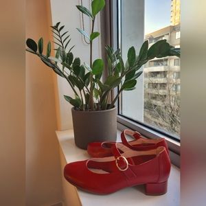 Mary Jane leather shoes